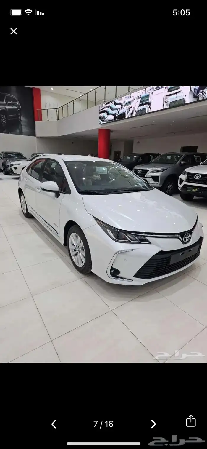 كورلا ستاندر مطور ماكينه 2000 صادر لوحات 2025 0