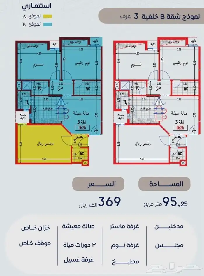 شقق تمليك تحت الانشاءبجانب جامع السريع بطحاء قريش ب 369 الف 6