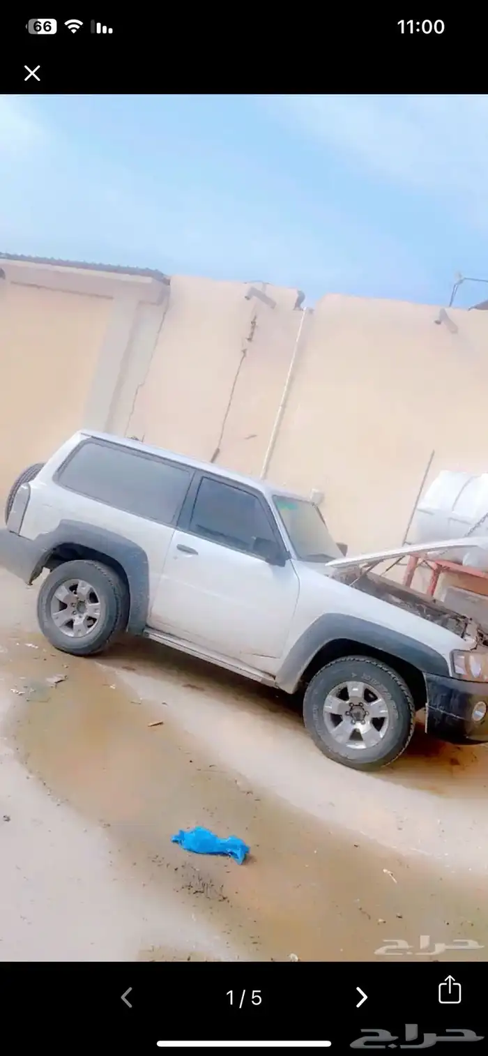 سفاري موديل 2002 مكينه 4500 بخاخ قير عادي مرهم فتك خارجي 2