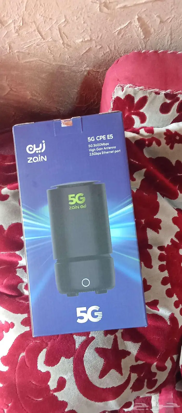 جهاز راوتر زين مع شريحه شهر لامحدود 0