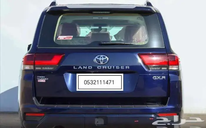 تويوتا لاند كروزر GXRL2 ديزل كحلي لوحات 2024 8