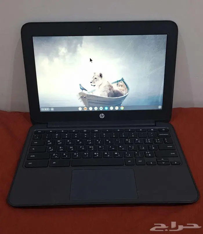 لاب توب hp كروم للبيع او البدل 0