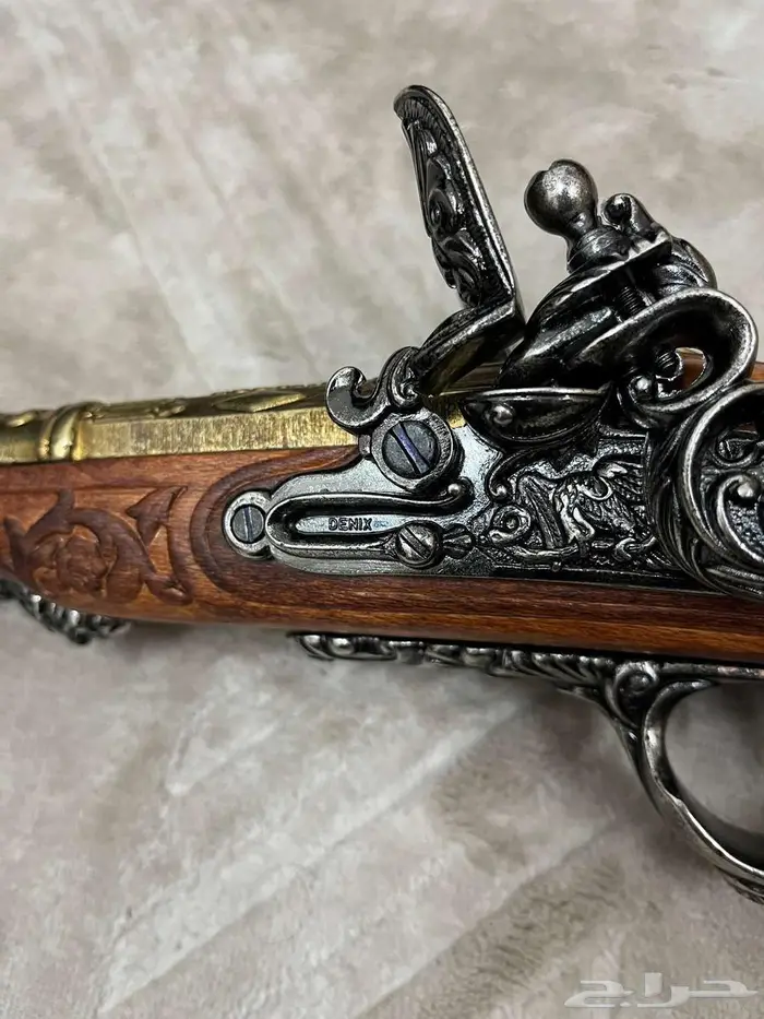 مسدس نابليون بونابرت double-barrel أنتيكة شركة Denix اسباني 11