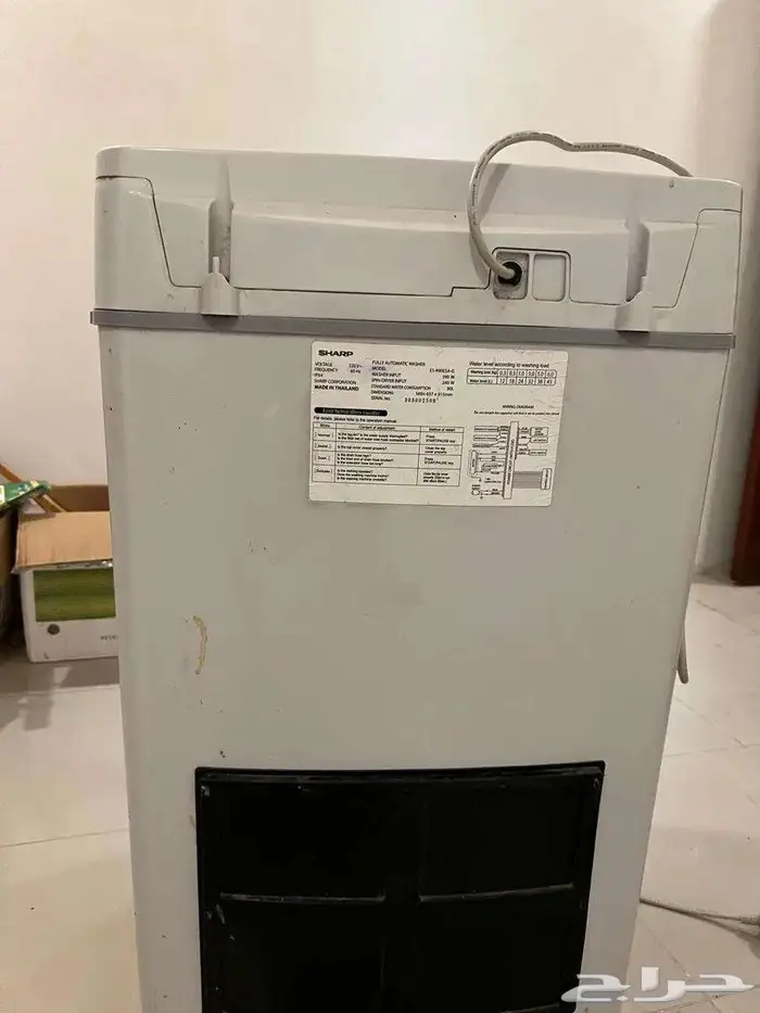 غسالة توماتيك (شارب) علوية 9ك تغسل البطانية 3