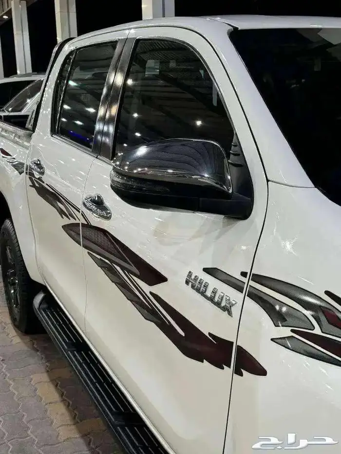 للبيع تويوتا هايلكس 2021 دبل بنزين فل ابشن خليجي 12