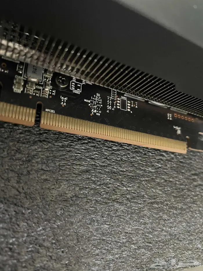 كرت شاشة amd rx7700xt gpu rx 7700 xt 12GB OC ثلاث مراوح 12