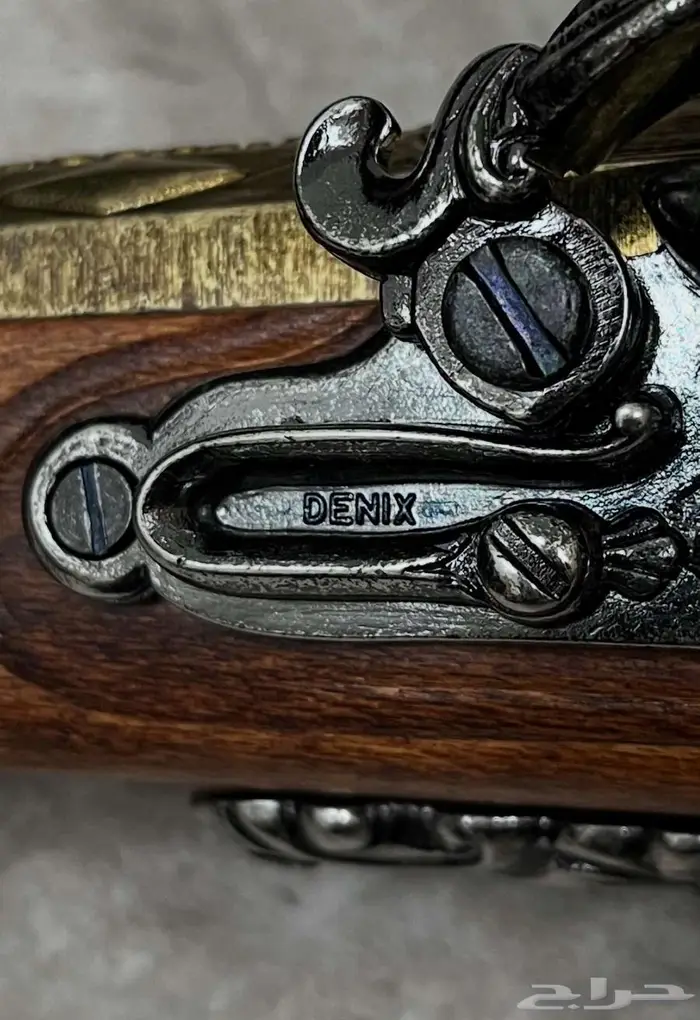 مسدس نابليون بونابرت double-barrel أنتيكة شركة Denix اسباني 10