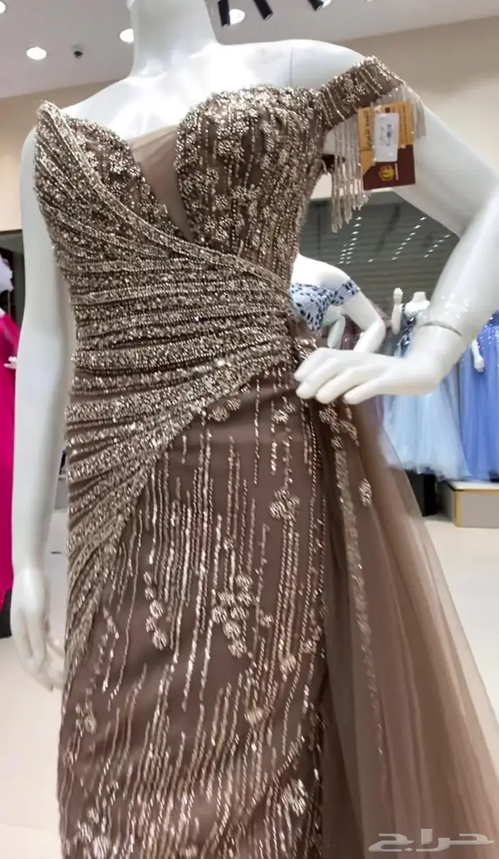 فستان سهره فخم جدا  للبيع 3