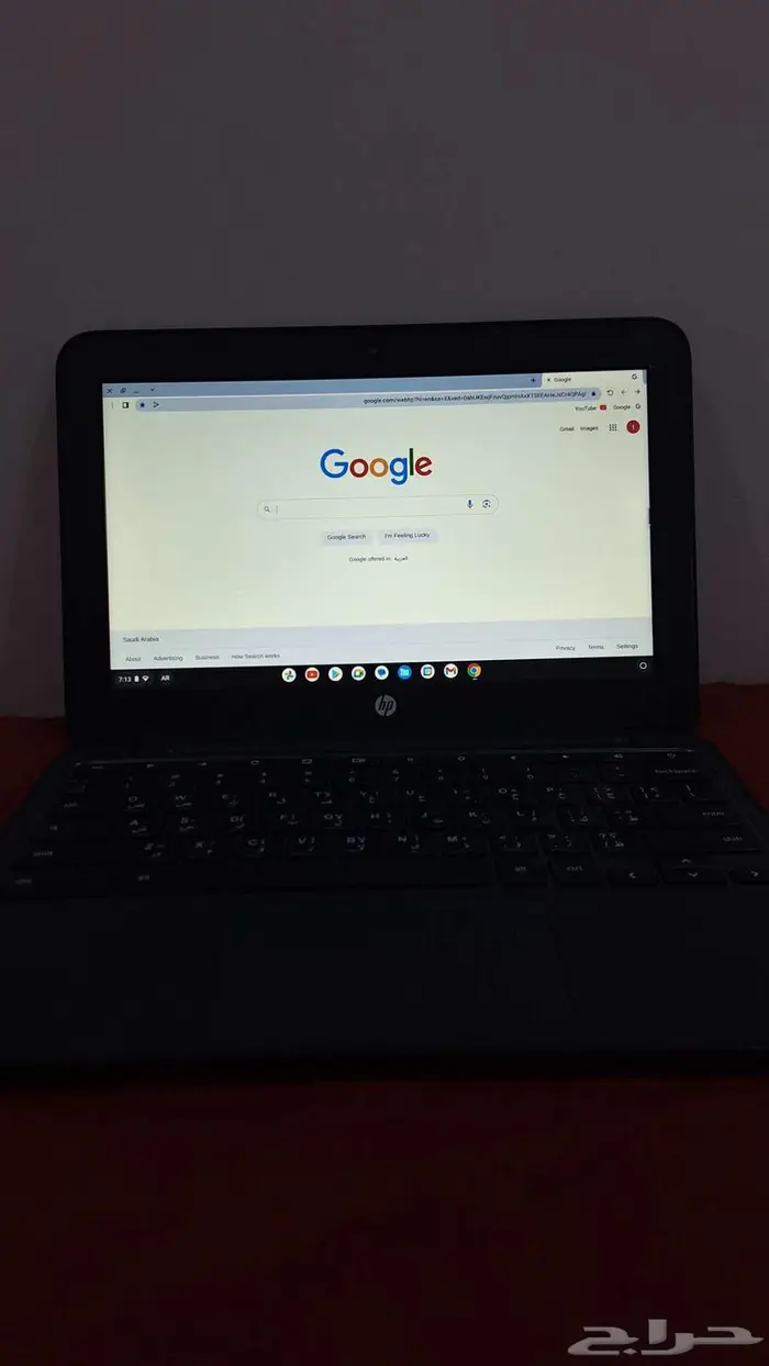 لاب توب hp كروم للبيع او البدل 2