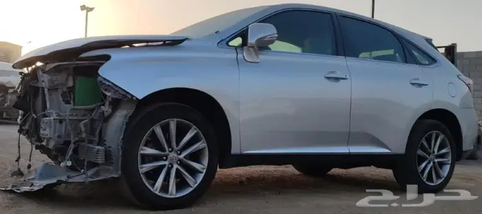 لكزس RX350 نص فل سعودي مصدومه 0