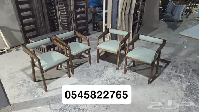 تفصيل كراسي خشب سويدي 4
