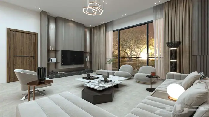 تصميم فلل سكنية و أبنية تجارية و شاليهات و محلات تجارية 15