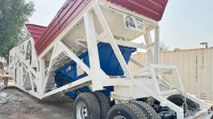 مصنع خرسانة موبايل ELKON تركى 1