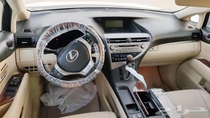 لكزس RX350 نص فل سعودي مصدومه 9