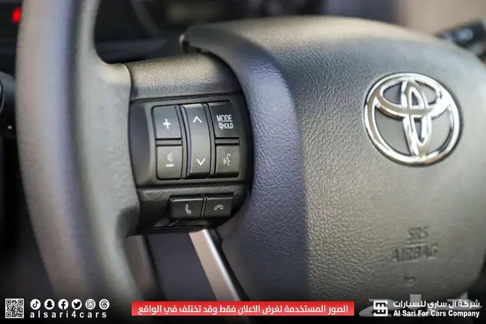 تويوتا ربع سلق جير عادي بنزين بدون ونش 2025 27