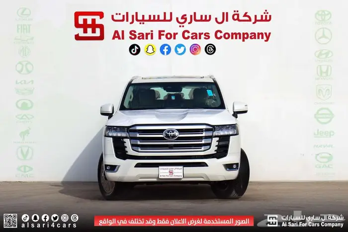 تويوتا لاند كروزر GXR L4 2025 ديزل 8
