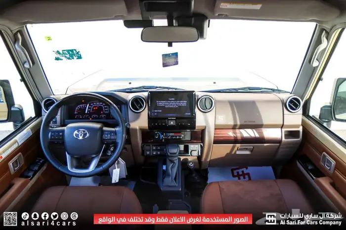 تويوتا مصندق 5أبواب رفرف ديزل ونش جير أوتوماتيك 2025 21