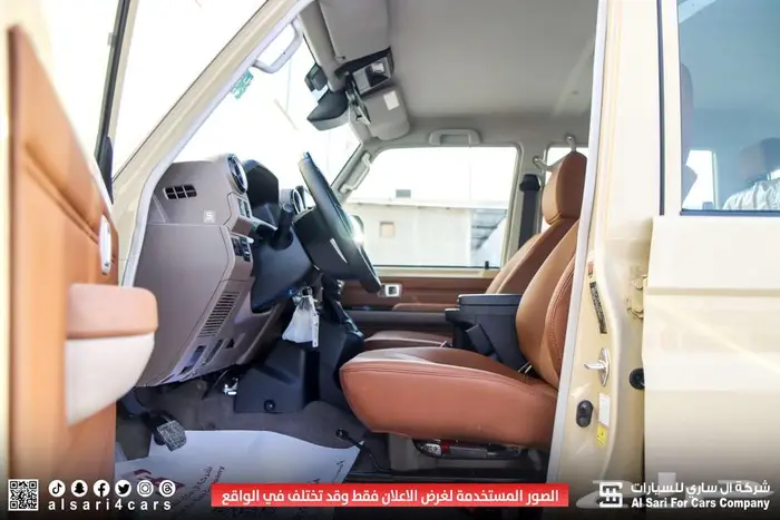 تويوتا مصندق 5أبواب رفرف ديزل ونش جير أوتوماتيك 2025 15