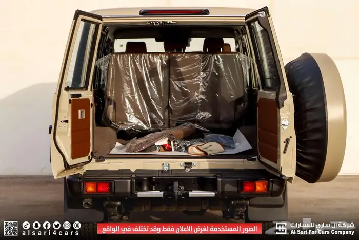 تويوتا مصندق 5أبواب رفرف ديزل ونش جير أوتوماتيك 2025 8