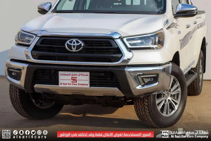 تويوتا هايلوكس S GLX بنزين اتوماتيك 2025 اقساط بنوك وشركات 26