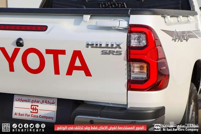 تويوتا هايلوكس S GLX بنزين اتوماتيك 2025 اقساط بنوك وشركات 16