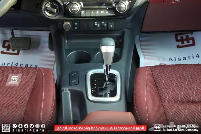 تويوتا هايلوكس S GLX بنزين اتوماتيك 2025 اقساط بنوك وشركات 8