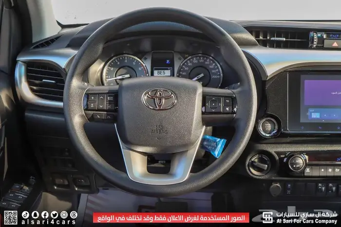 تويوتا هايلوكس S GLX بنزين اتوماتيك 2025 اقساط بنوك وشركات 6