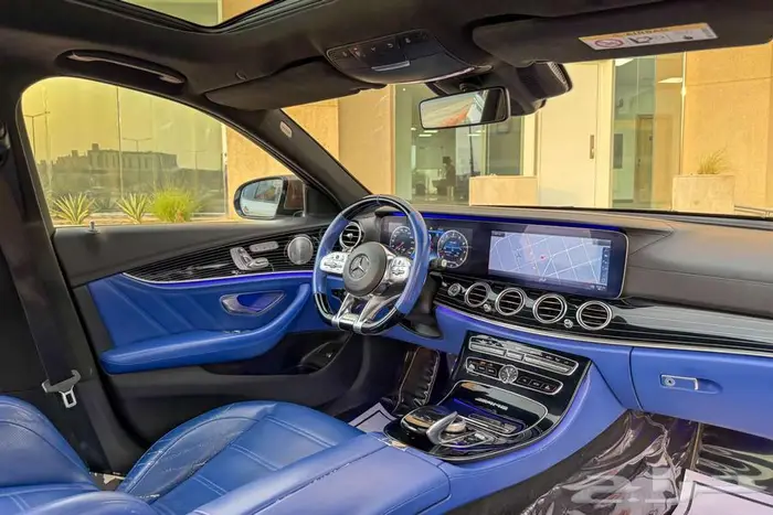 مرسيدس E63 S AMG 2019 رمادي سعودي 7