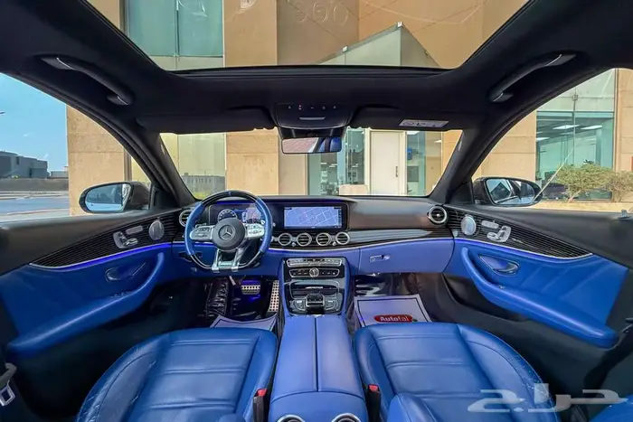 مرسيدس E63 S AMG 2019 رمادي سعودي 6