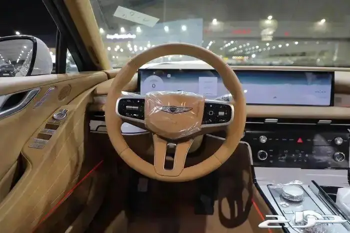 جينيسس G80 بريستيج بانوراما جلد اربعة سلندر موديل 2025 10