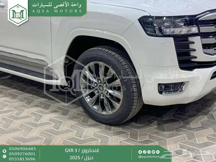 لاندكروزر جي اكس ار رقم 3 أبيض ديزل 2025 اقل سعر كاش واقساط 31