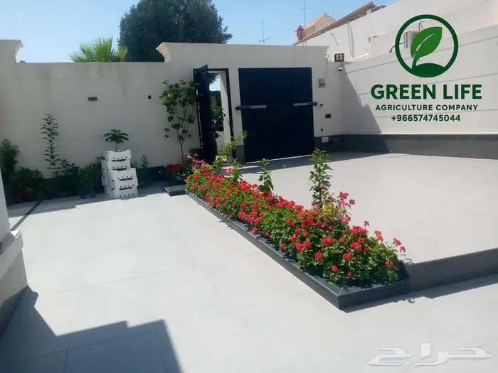 تنسيق حدائق طبيعي وصناعي 4