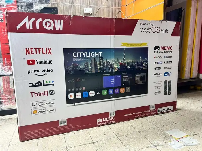 ضمان الوكيل سنتين شاشات تلفزيون سمارت 0