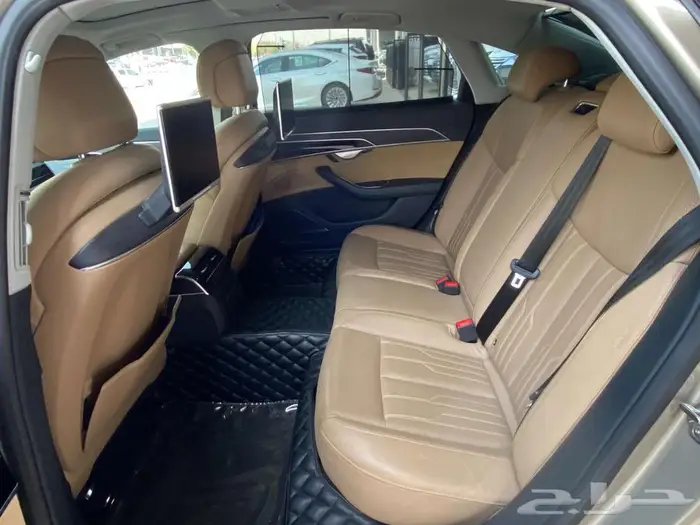 اودي A8L موديل 2019 ذهبي 8