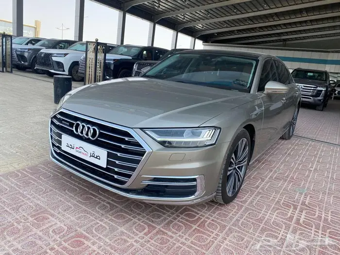 اودي A8L موديل 2019 ذهبي 2