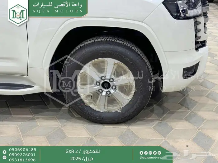 لاندكروزر جي اكس ار رقم 2 أبيض ديزل 2025 اقل سعر كاش واقساط 16