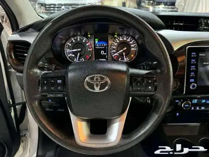 للبيع تويوتا هايلكس 2021 دبل بنزين فل ابشن خليجي 38