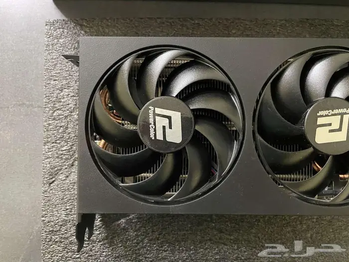 كرت شاشة amd rx7700xt gpu rx 7700 xt 12GB OC ثلاث مراوح 11