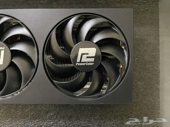 كرت شاشة amd rx7700xt gpu rx 7700 xt 12GB OC ثلاث مراوح 9