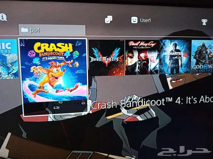 سوني فور للبيع مع 200لعبة 9