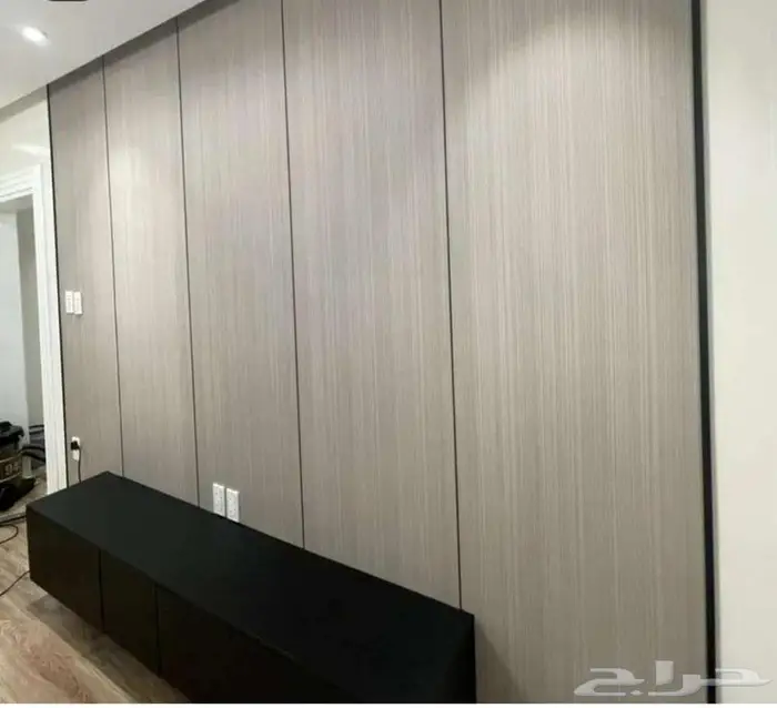 ديكورات داخليه خلفيات تلفاز سرير صفائح حجريه 4
