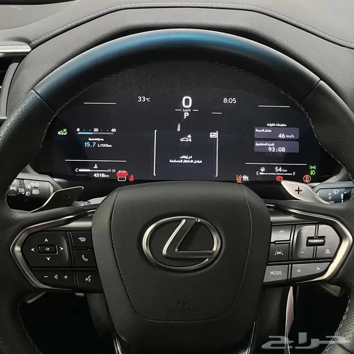 لكزس LX600 اف سبورت بنزين الساير 2025 ممشى 4000 9