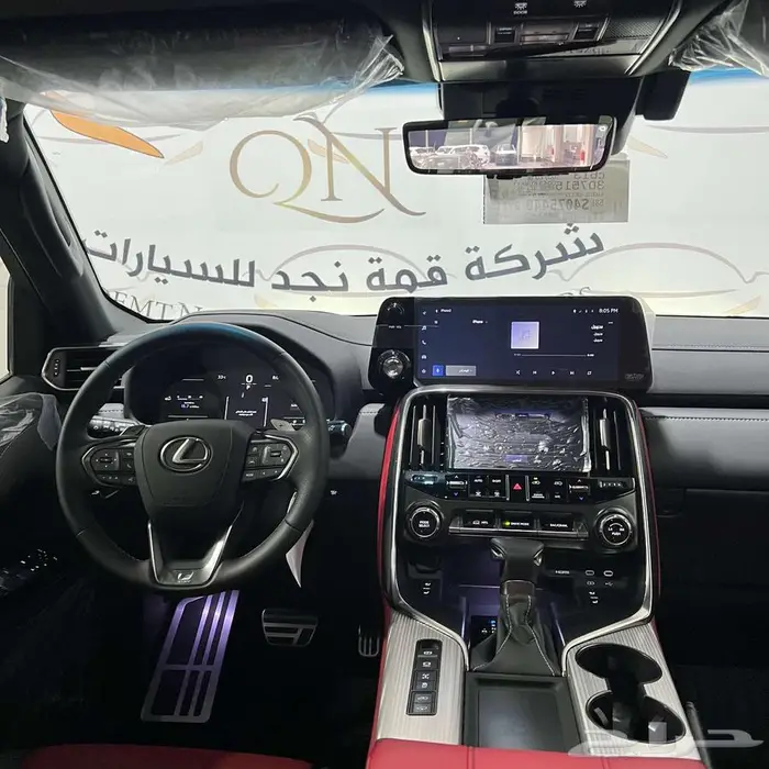 لكزس LX600 اف سبورت بنزين الساير 2025 ممشى 4000 5