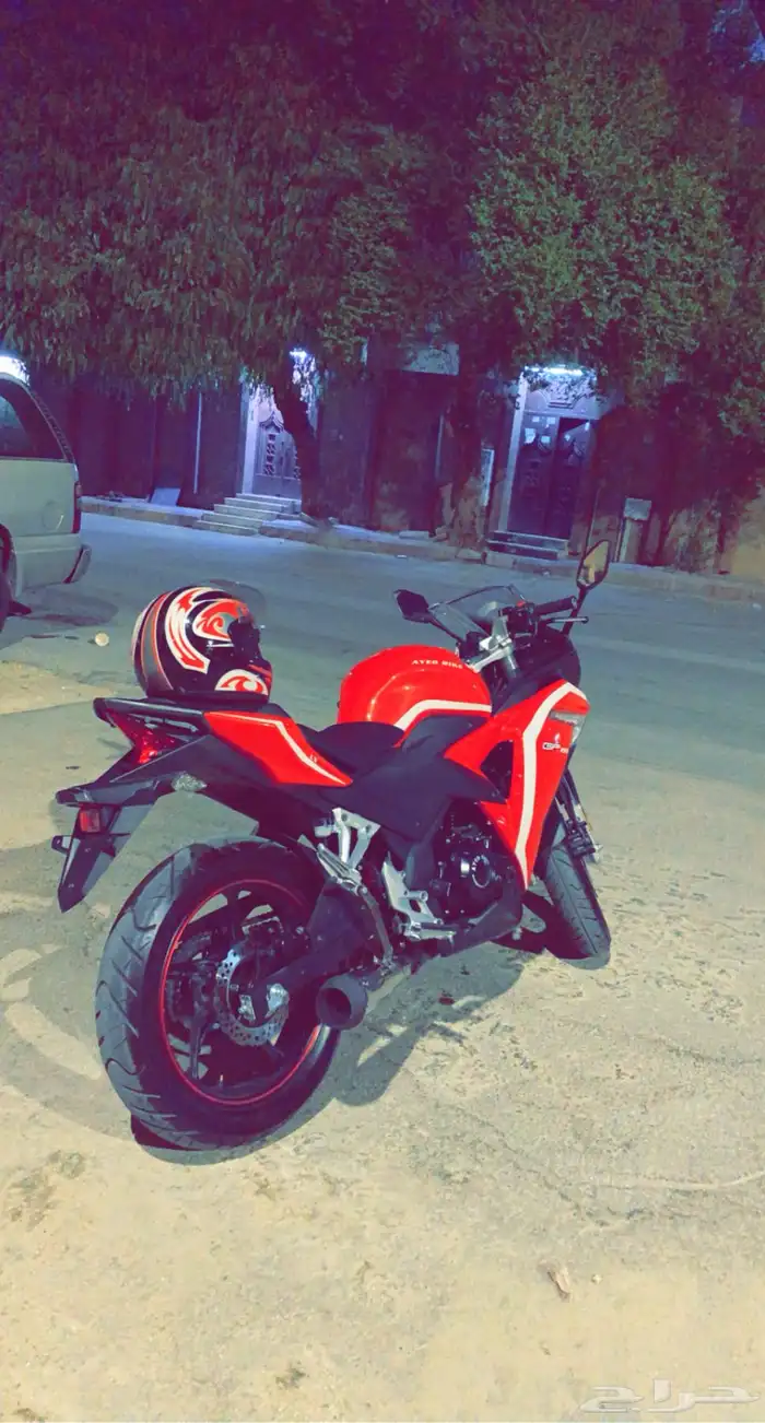 دباب بايك 250   موديل 2018   أحمر   كالجديد 0