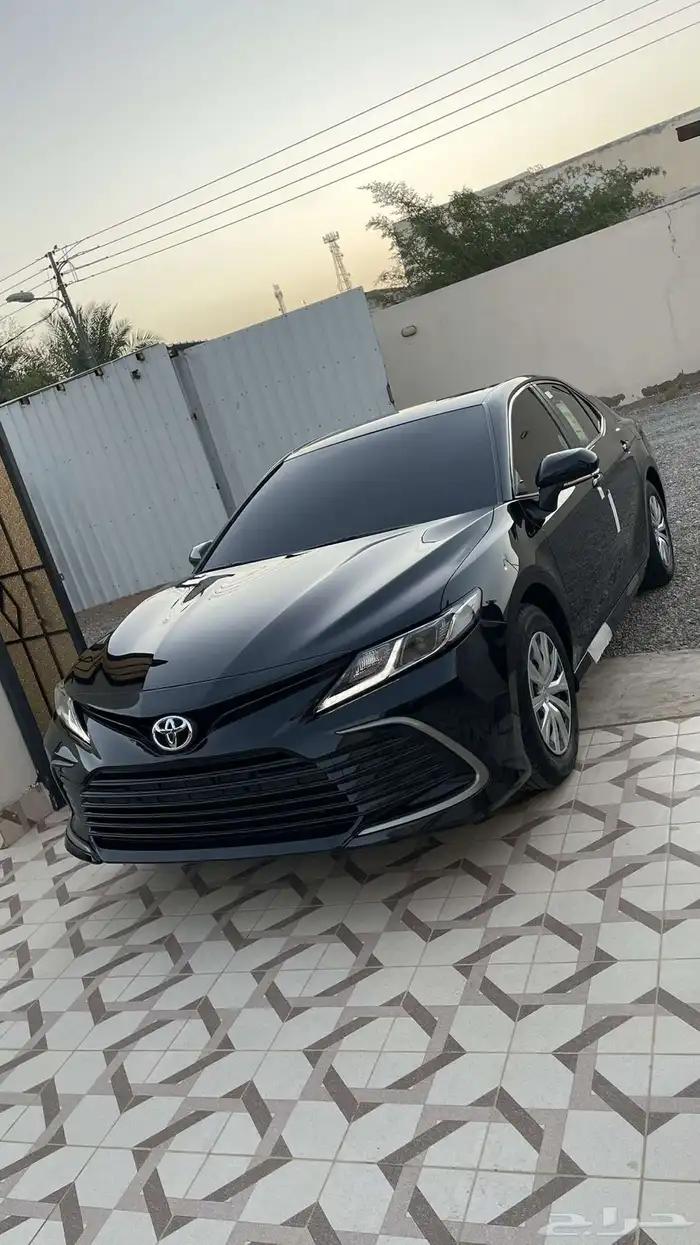 كامري 2023 ستاندر اسود مخزن 23