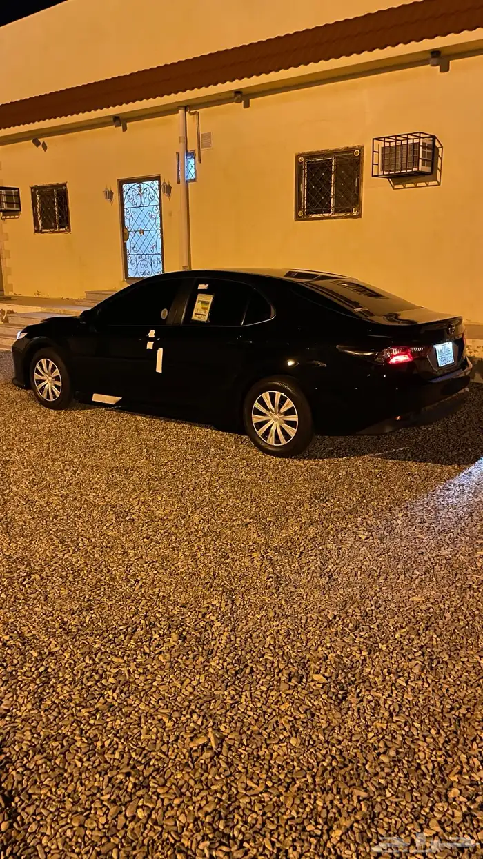 كامري 2023 ستاندر اسود مخزن 13