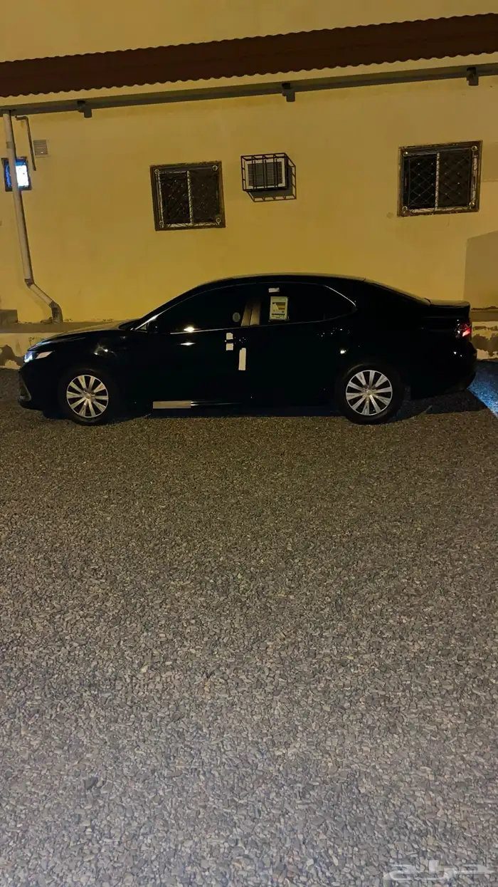 كامري 2023 ستاندر اسود مخزن 16