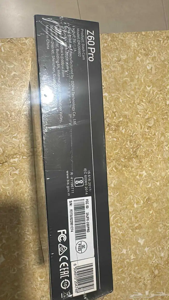 داش كام سيارة Z60Pro 4K   أمامية فقط 1