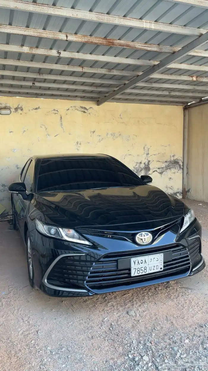 كامري 2023 ستاندر اسود مخزن 0