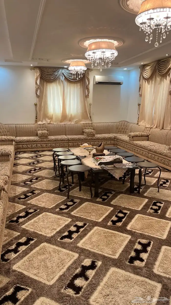 كنب جديد مع فرشته وطاولته 0